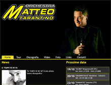 Tablet Screenshot of orchestramatteo.it